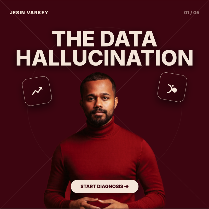 The Data Hallucination — why vanity metrics destroy decision-making