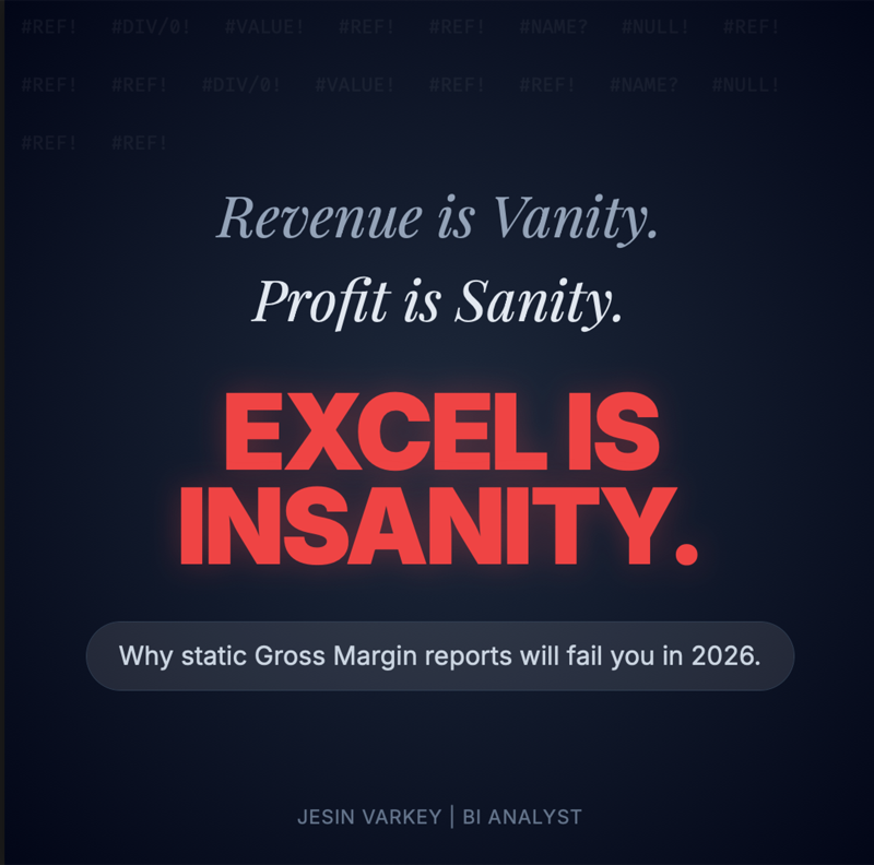 Excel is Insanity — why spreadsheets are killing GCC business intelligence